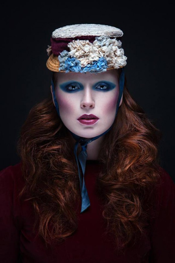 (c) Photography by Claudia Wycisk Model: Mathilda Catherine - Model Make up: Emile van Tile Hat : Candice Angelini